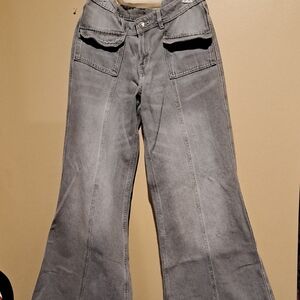 Women's Gray Jeans NWT